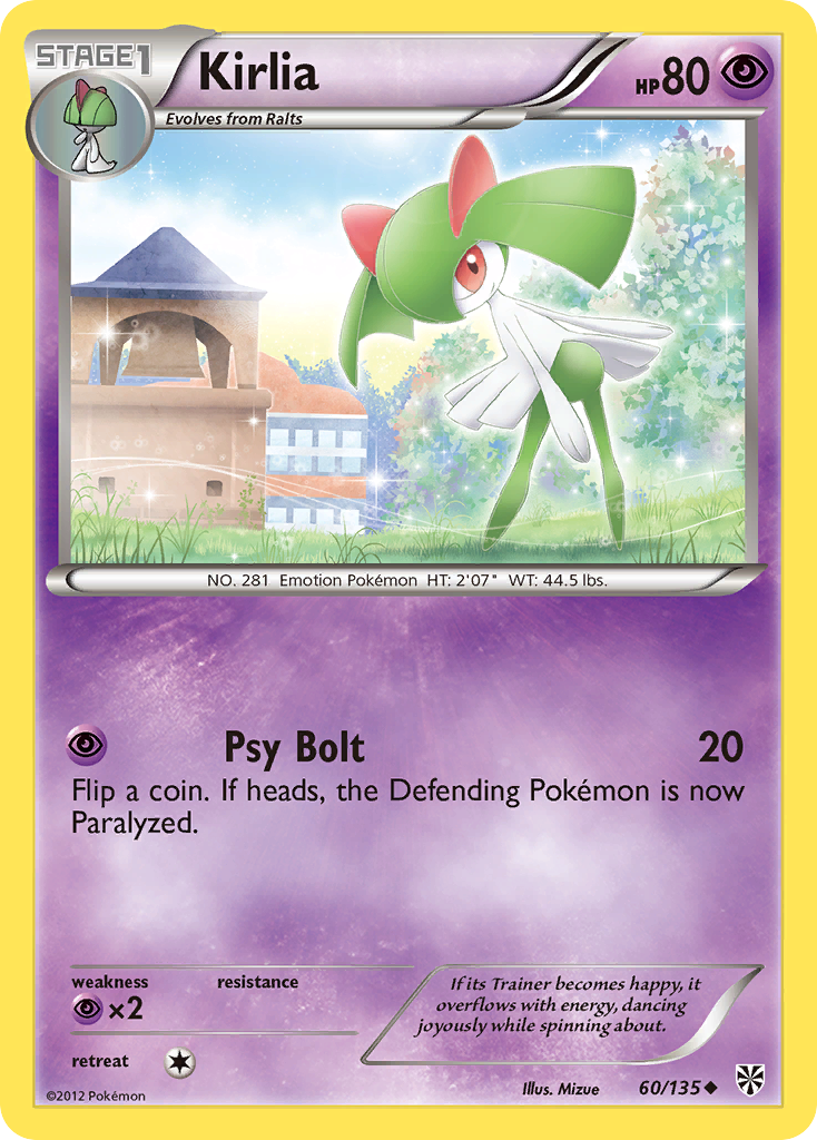 Kirlia (60/135) [Black & White: Plasma Storm] | Total Play