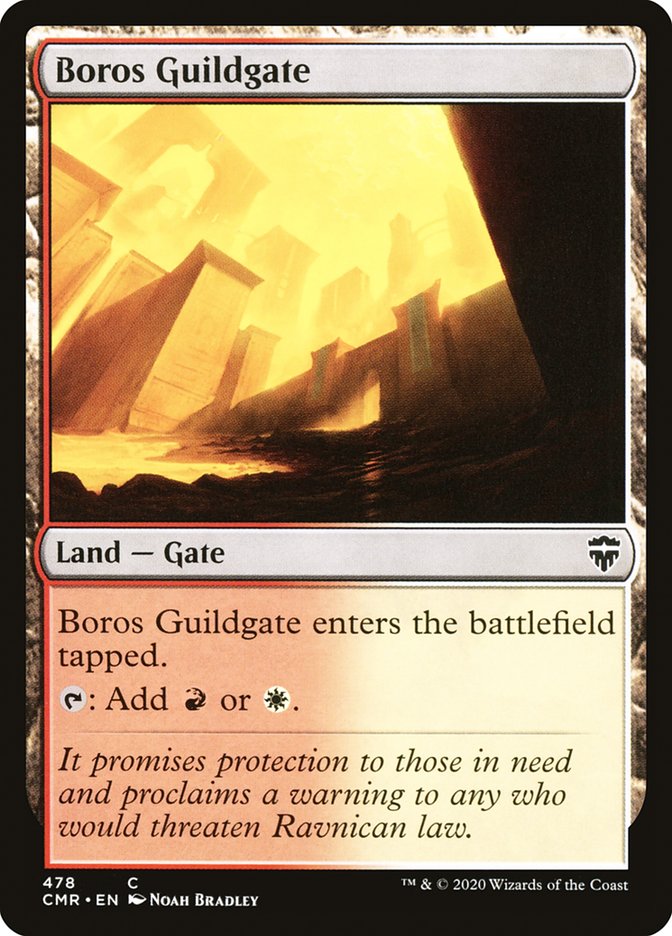Boros Guildgate [Commander Legends] | Total Play