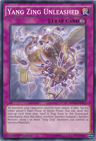 Yang Zing Unleashed [MP15-EN117] Common | Total Play
