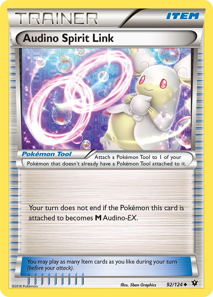 Audino Spirit Link (92/124) [XY: Fates Collide] | Total Play