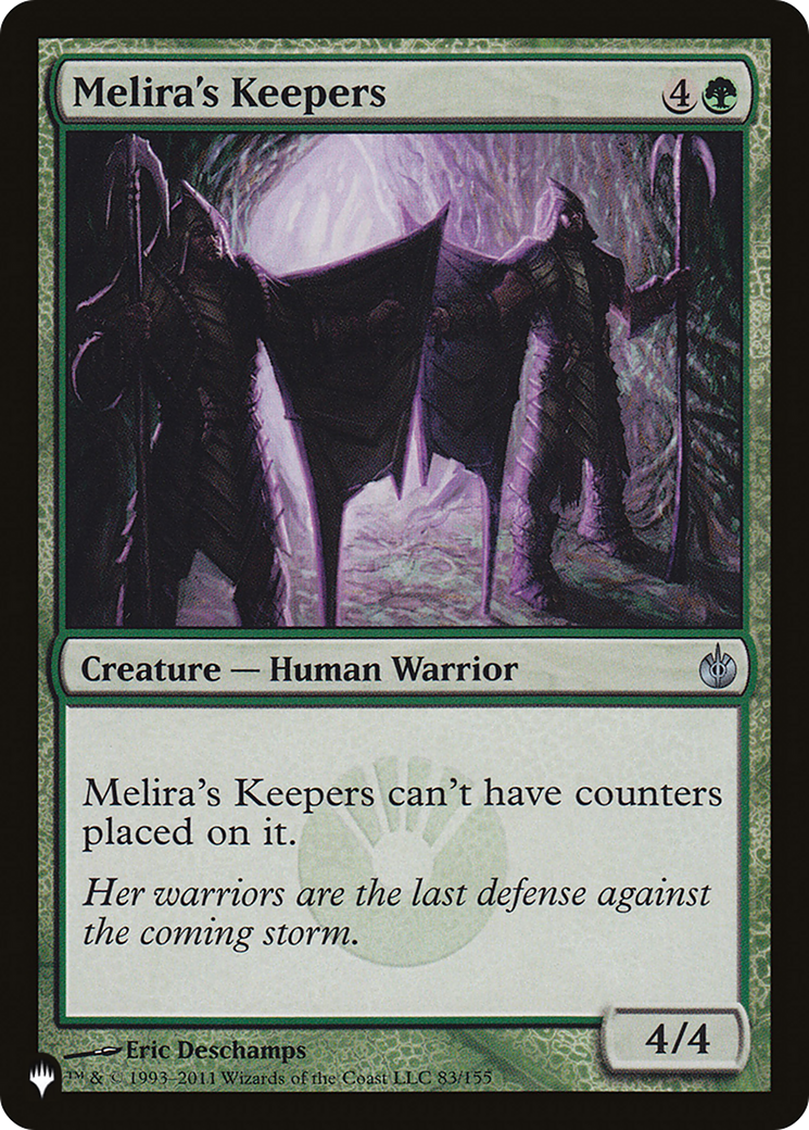 Melira's Keepers [The List] | Total Play