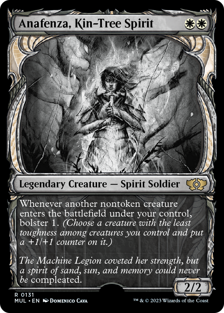 Anafenza, Kin-Tree Spirit (Halo Foil) [Multiverse Legends] | Total Play