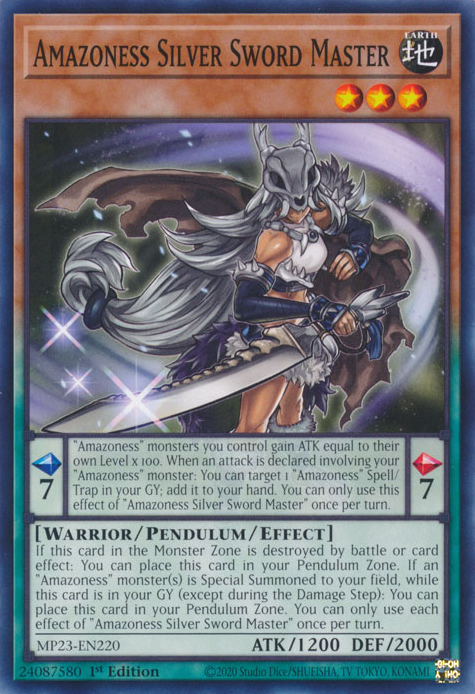 Amazoness Silver Sword Master [MP23-EN220] Common | Total Play