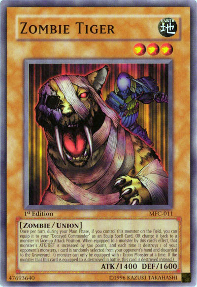 Zombie Tiger [MFC-011] Common | Total Play