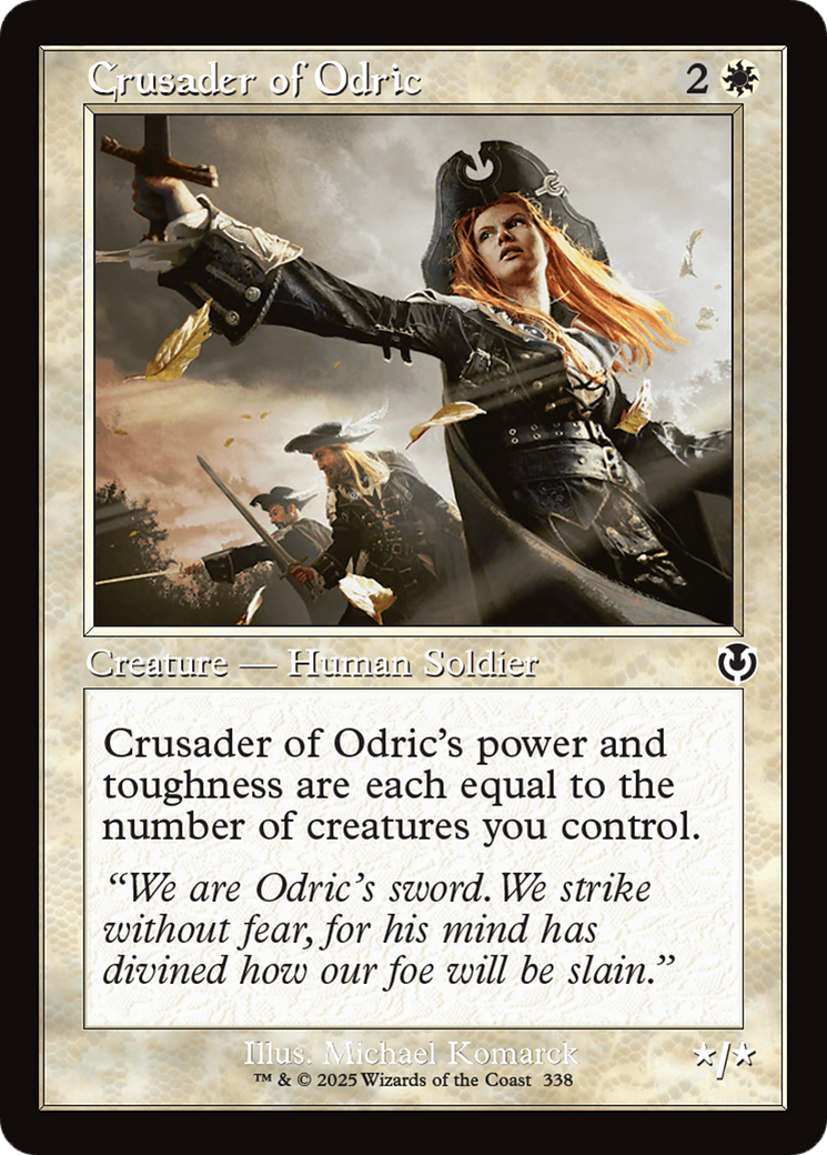 Crusader of Odric (Retro Frame) [Innistrad Remastered] | Total Play