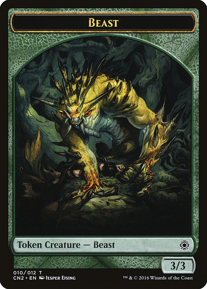 Beast Token [Conspiracy: Take the Crown Tokens] | Total Play