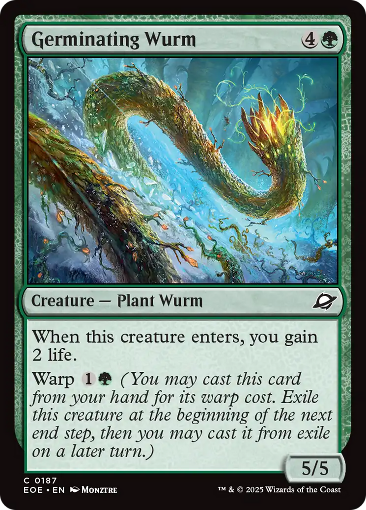 Germinating Wurm [Edge of Eternities] | Total Play