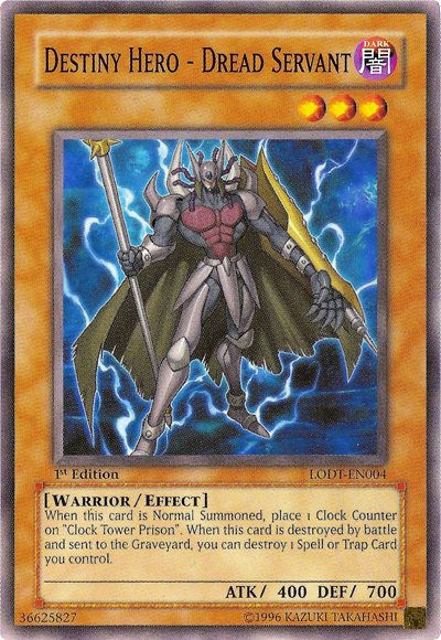 Destiny Hero - Dread Servant [LODT-EN004] Common | Total Play