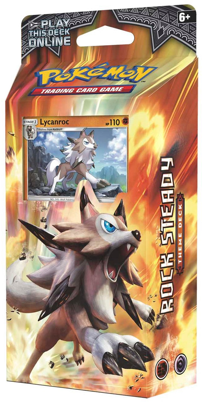 Sun & Moon: Burning Shadows - Theme Deck (Rock Steady) | Total Play