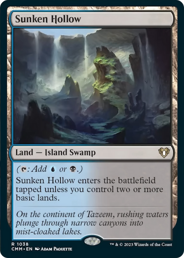 Sunken Hollow [Commander Masters] | Total Play