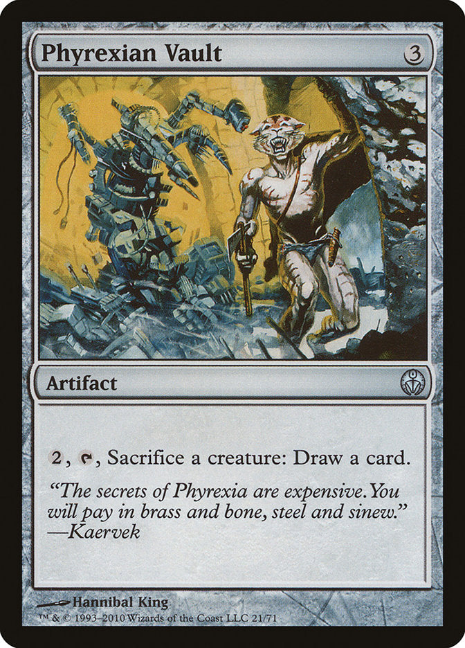Phyrexian Vault [Duel Decks: Phyrexia vs. the Coalition] | Total Play