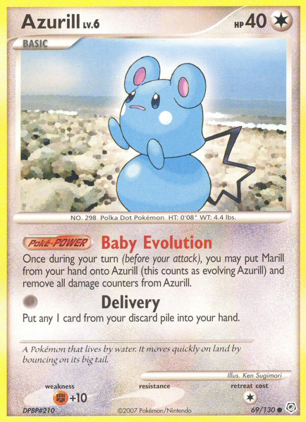 Azurill (69/130) [Diamond & Pearl: Base Set] | Total Play