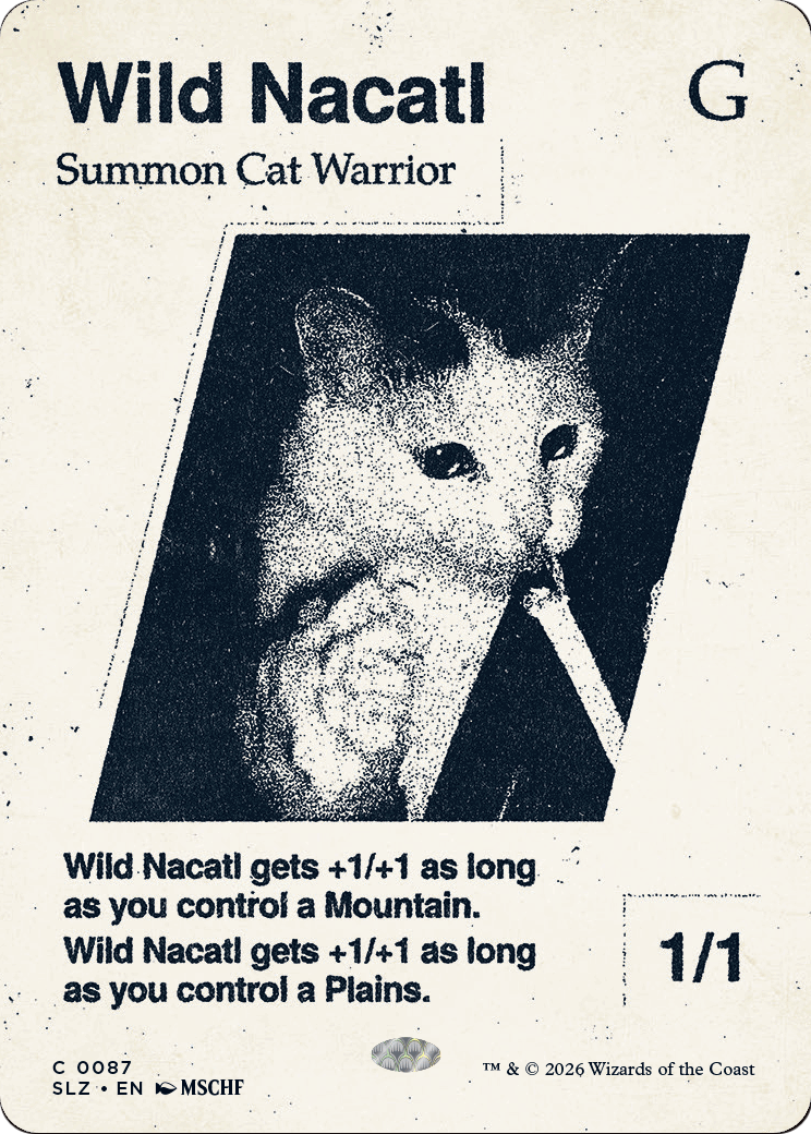 Wild Nacatl (0087) [Secret Lair x MSCHF: The Zeta Set] | Total Play