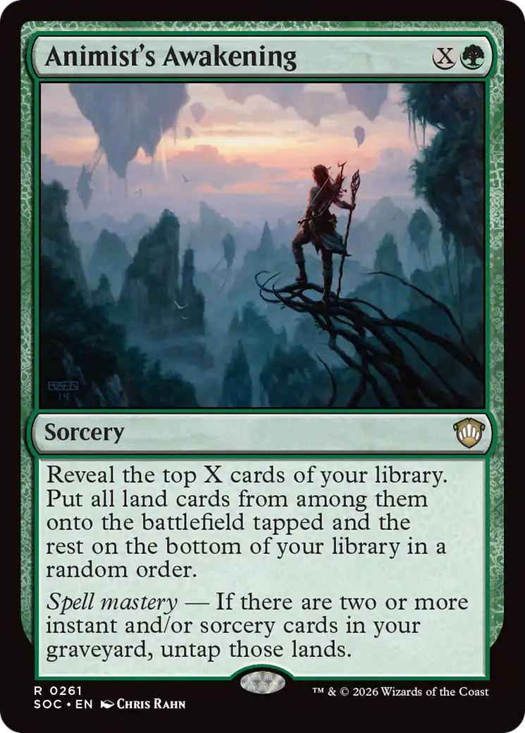 Animist's Awakening [Secrets of Strixhaven Commander] | Total Play