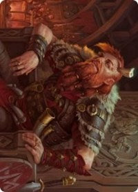 Arni Brokenbrow Art Card [Kaldheim Art Series] | Total Play