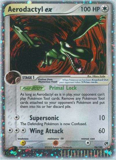 Aerodactyl ex (94/100) [EX: Sandstorm] | Total Play