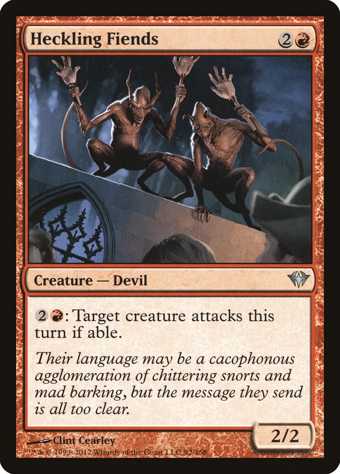 Heckling Fiends [Dark Ascension] | Total Play