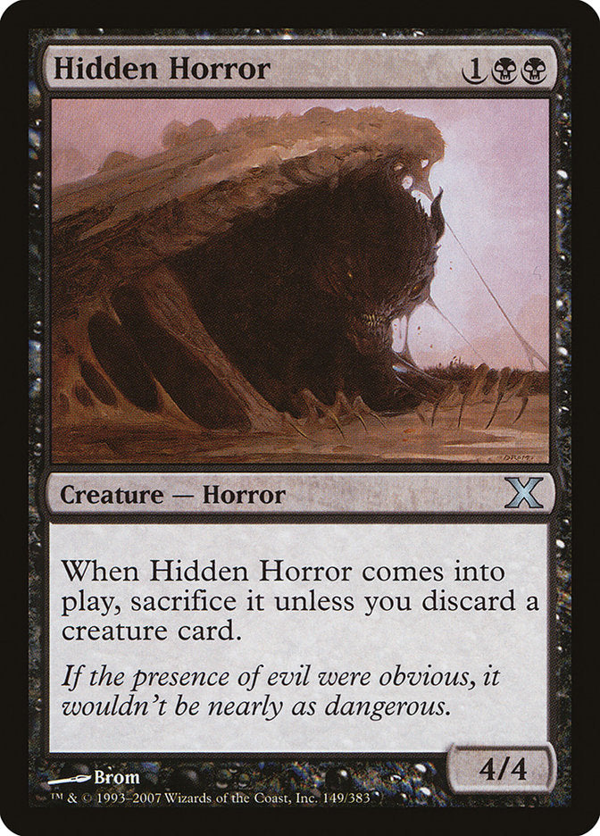 Hidden Horror [Tenth Edition] | Total Play