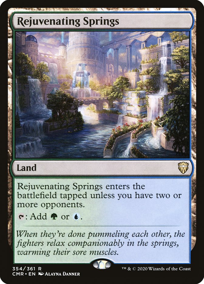 Rejuvenating Springs [Commander Legends] | Total Play
