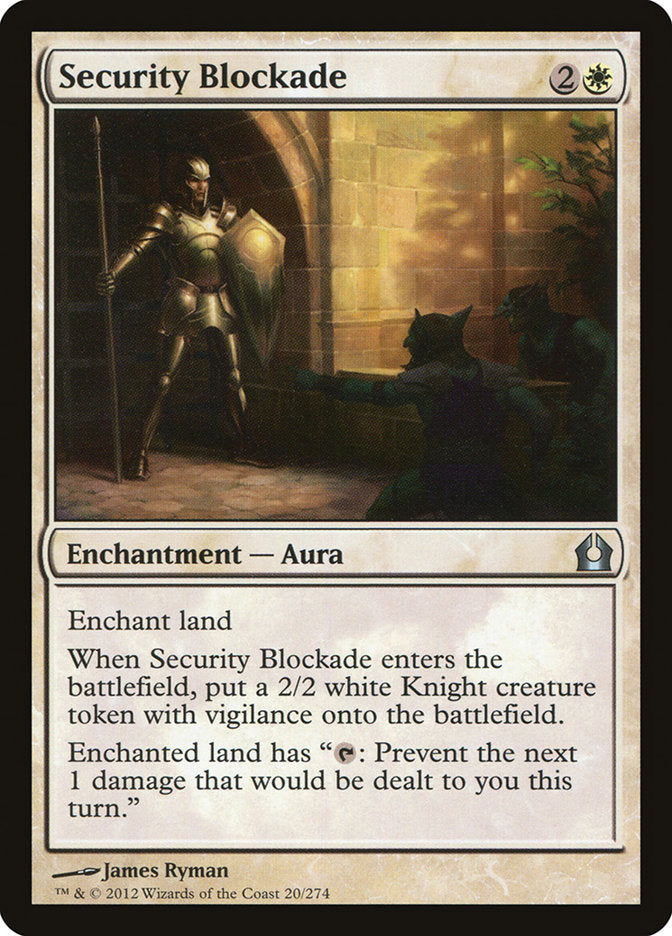 Security Blockade [Return to Ravnica] | Total Play