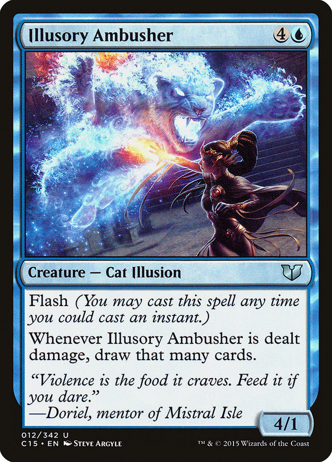 Illusory Ambusher [Commander 2015] | Total Play