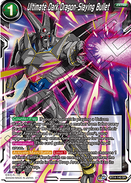 Ultimate Dark Dragon-Slaying Bullet (BT14-140) [Cross Spirits] | Total Play