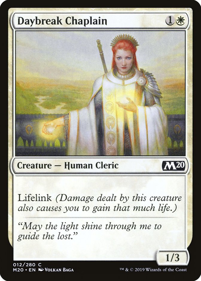 Daybreak Chaplain [Core Set 2020] | Total Play