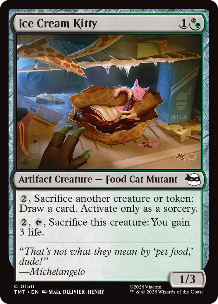 Ice Cream Kitty [Teenage Mutant Ninja Turtles] | Total Play