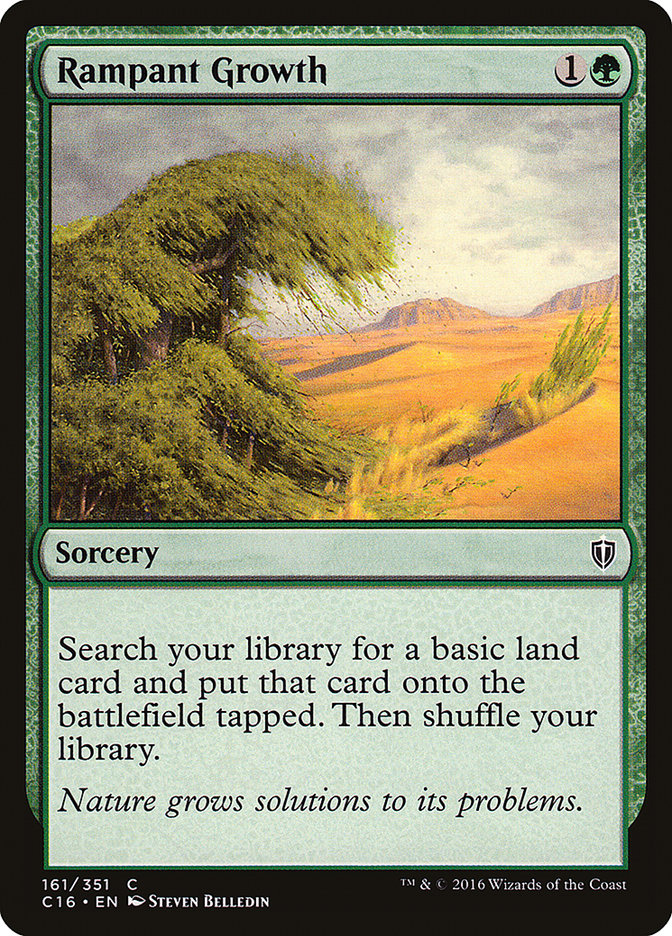 Rampant Growth [Commander 2016] | Total Play