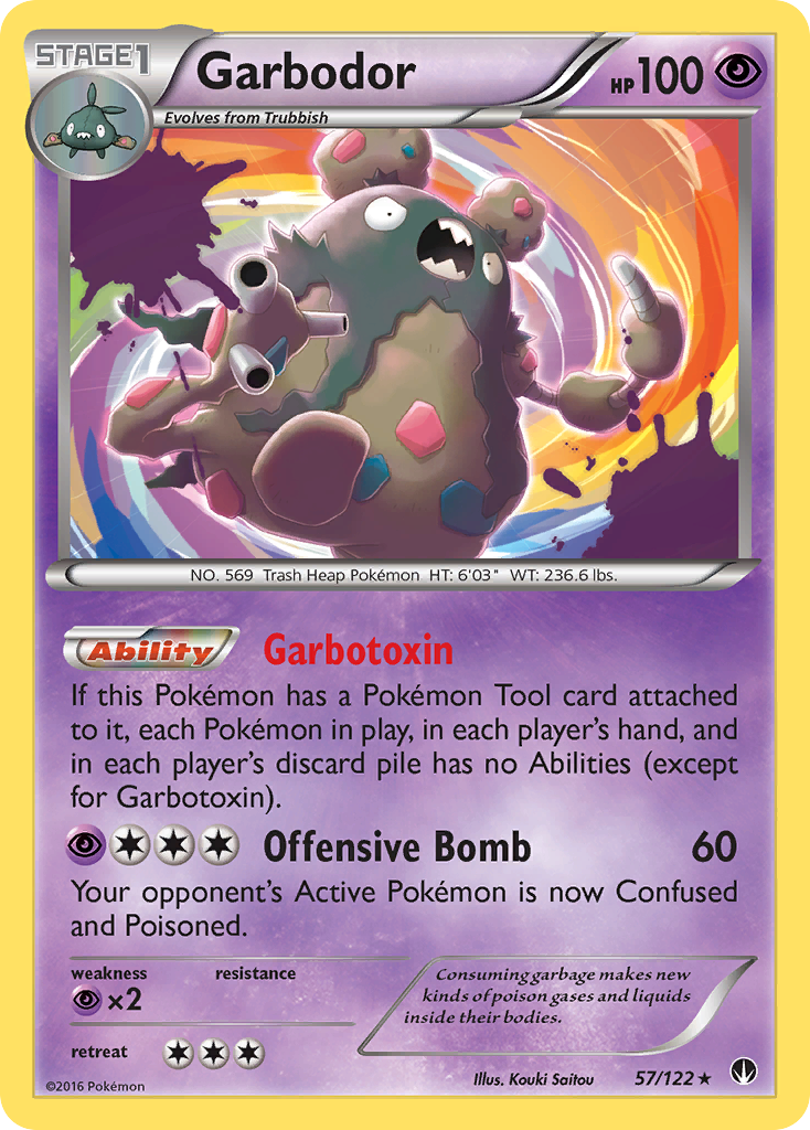 Garbodor (57/122) [XY: BREAKpoint] | Total Play