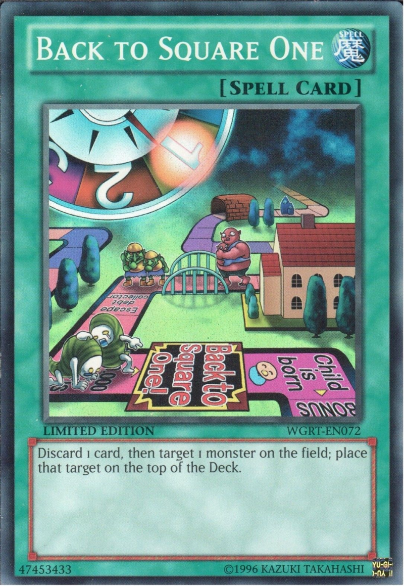 Back to Square One [WGRT-EN072] Super Rare | Total Play