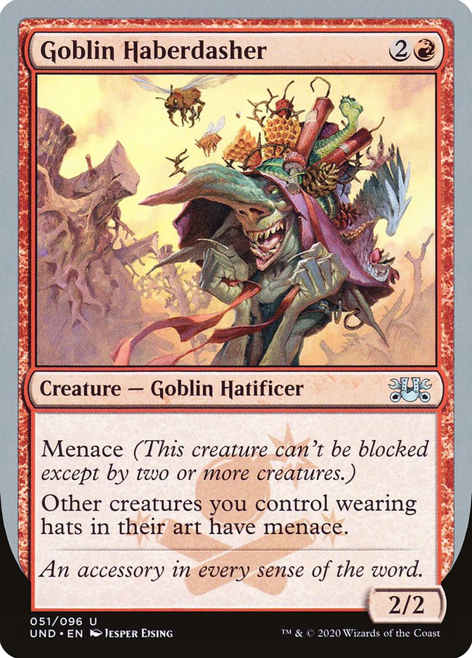 Goblin Haberdasher [Unsanctioned] | Total Play