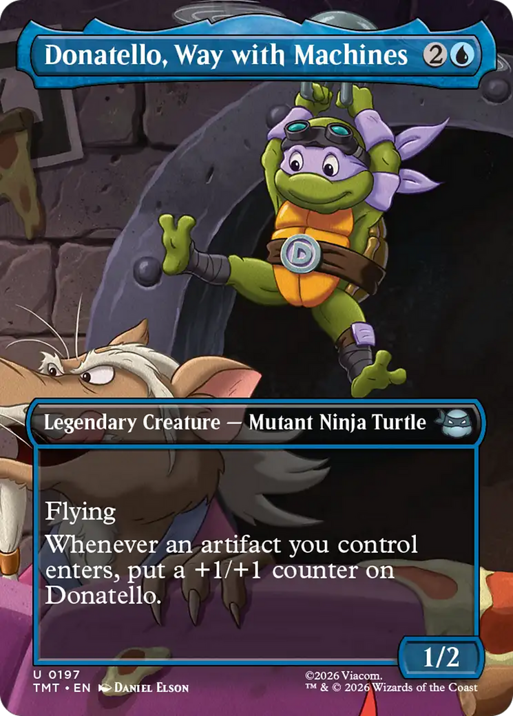 Donatello, Way with Machines (Borderless) [Teenage Mutant Ninja Turtles] | Total Play