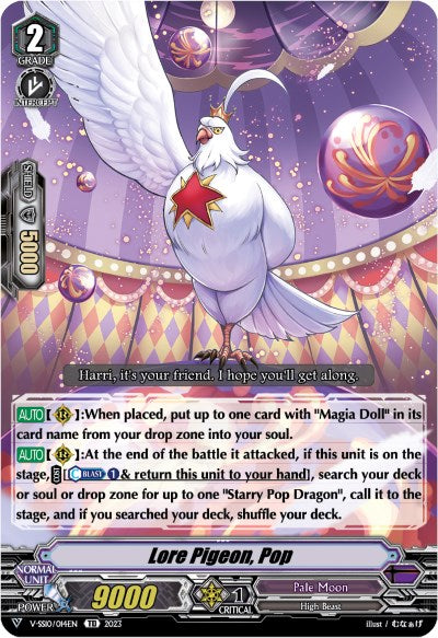 Lore Pigeon, Pop (V-SS10/014EN) [Premium Battle Deckset 2023] | Total Play