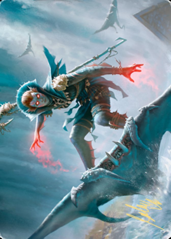Umara Mystic (Art Series) [Zendikar Rising Art Series] | Total Play
