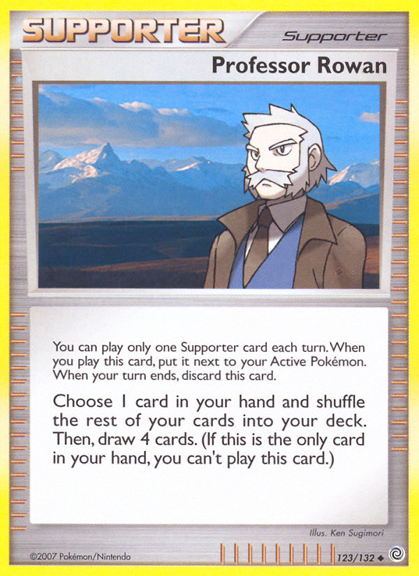 Professor Rowan (123/132) [Diamond & Pearl: Secret Wonders] | Total Play