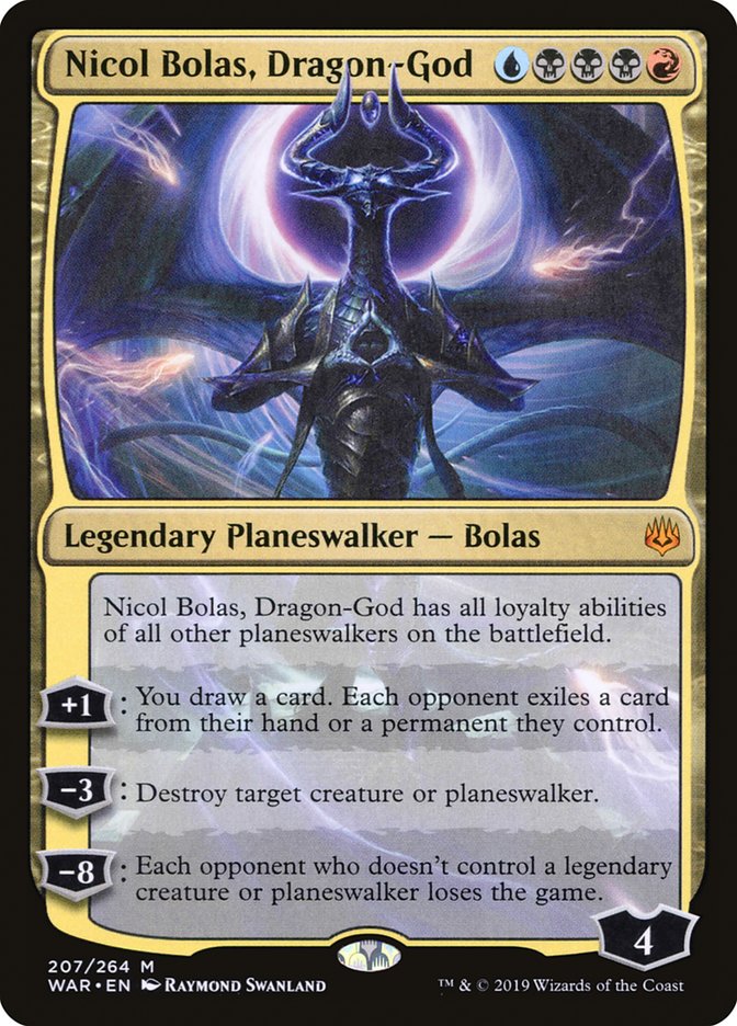 Nicol Bolas, Dragon-God [War of the Spark] | Total Play
