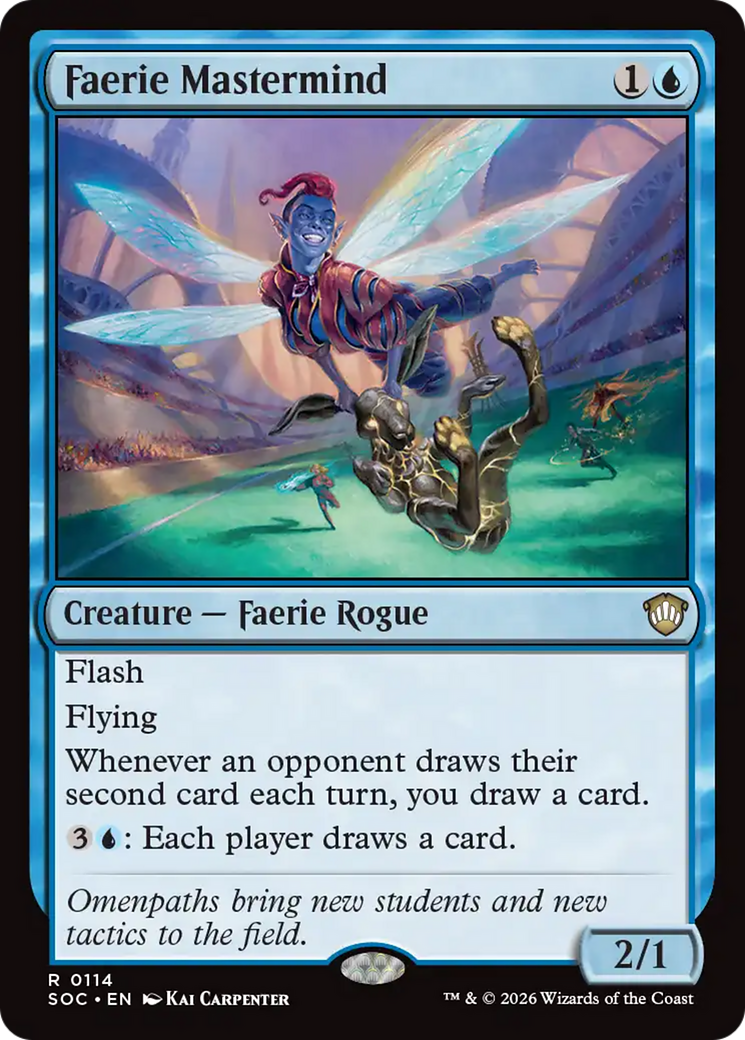Faerie Mastermind [Secrets of Strixhaven Commander] | Total Play