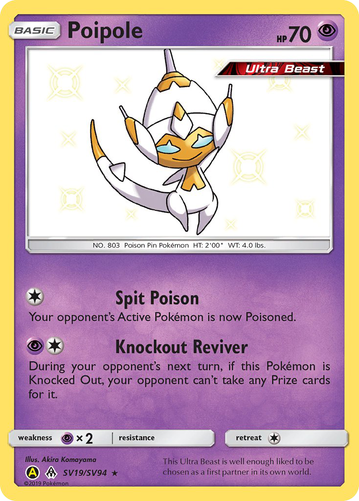 Poipole (SV19/SV94) [Sun & Moon: Hidden Fates - Shiny Vault] | Total Play