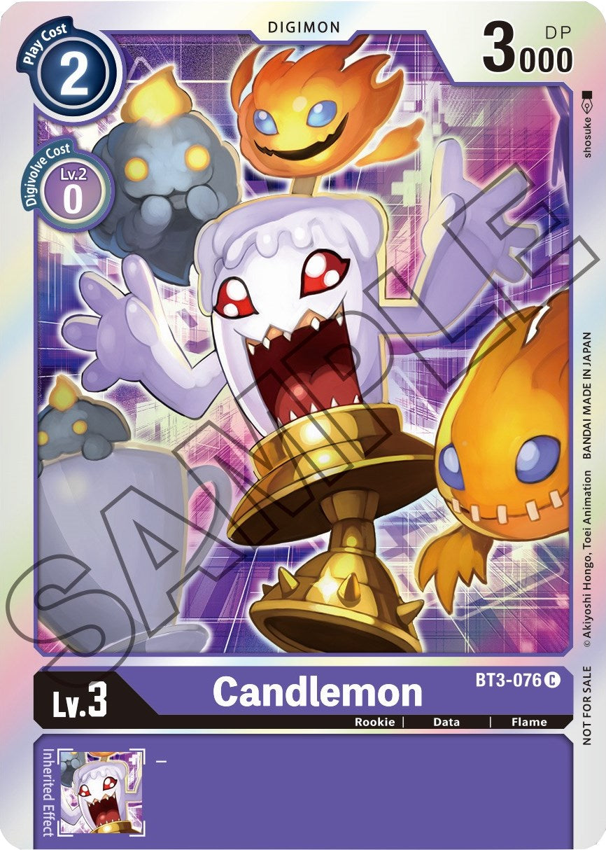 Candlemon [BT3-076] (Event Pack 1) [Release Special Booster Promos] | Total Play