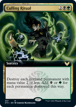 Culling Ritual (Extended Art) [Strixhaven: School of Mages] | Total Play