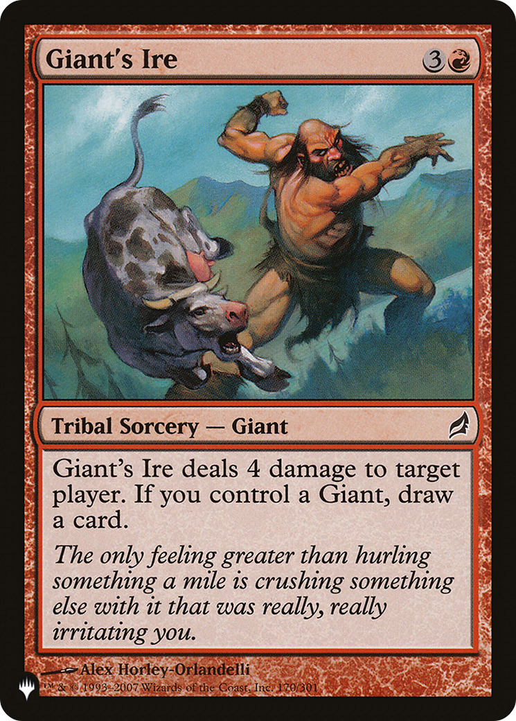 Giant's Ire [The List] | Total Play