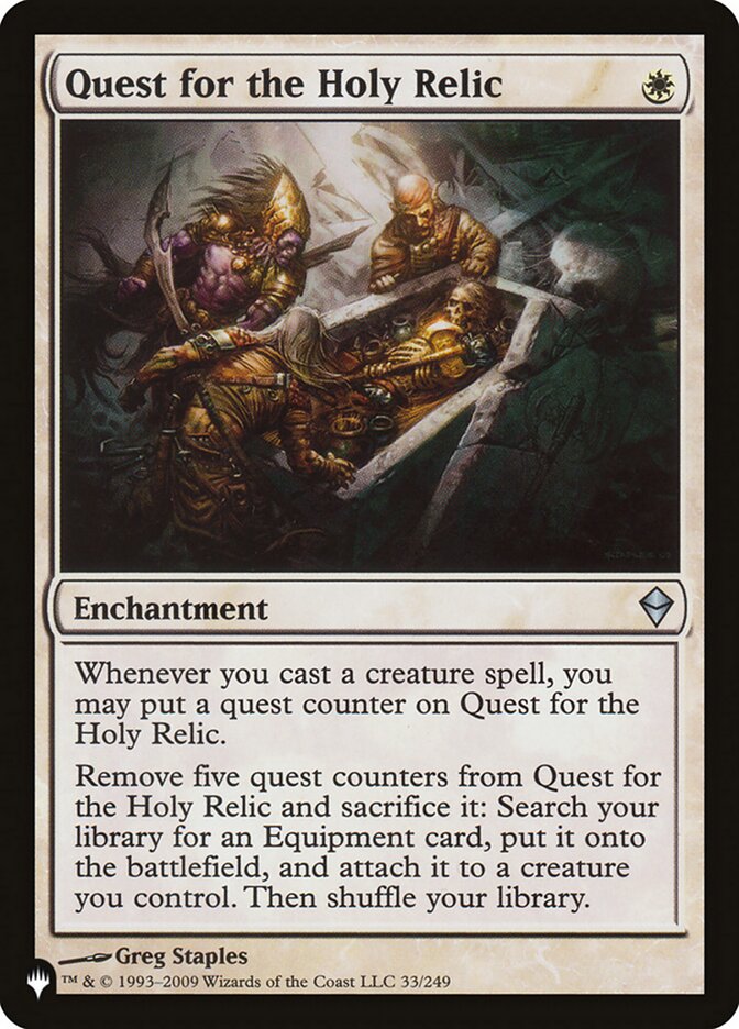 Quest for the Holy Relic [The List] | Total Play