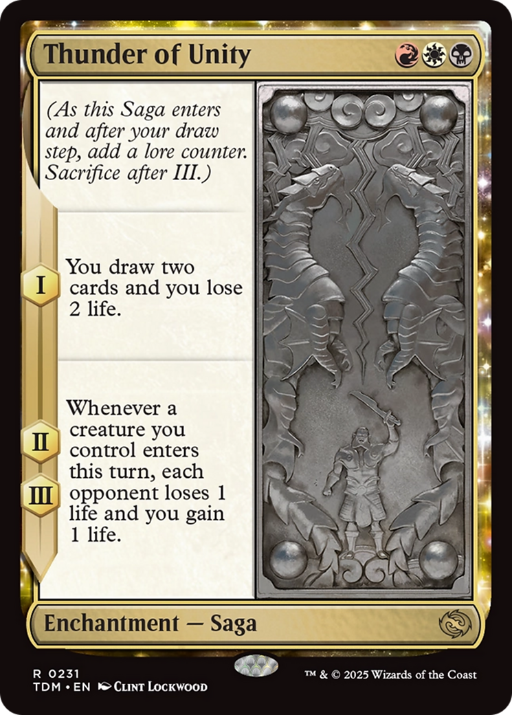Thunder of Unity [Tarkir: Dragonstorm] | Total Play