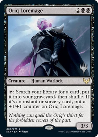 Oriq Loremage (Promo Pack) [Strixhaven: School of Mages Promos] | Total Play