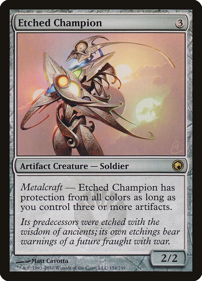 Etched Champion [Scars of Mirrodin] | Total Play