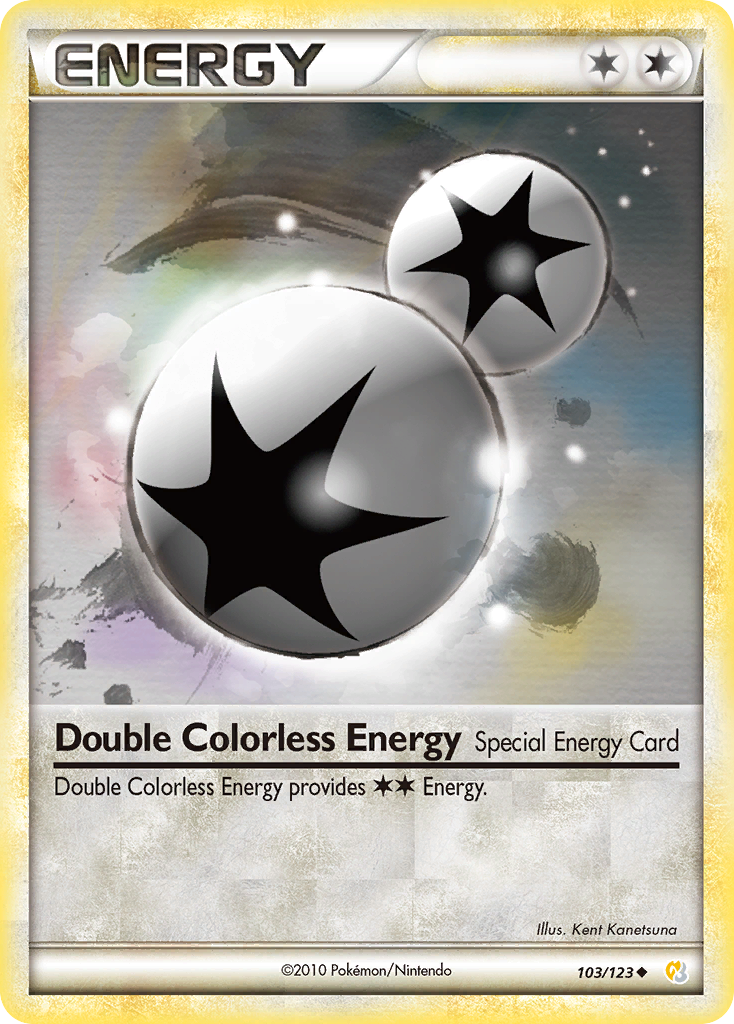 Double Colorless Energy (103/123) [HeartGold & SoulSilver: Base Set] | Total Play