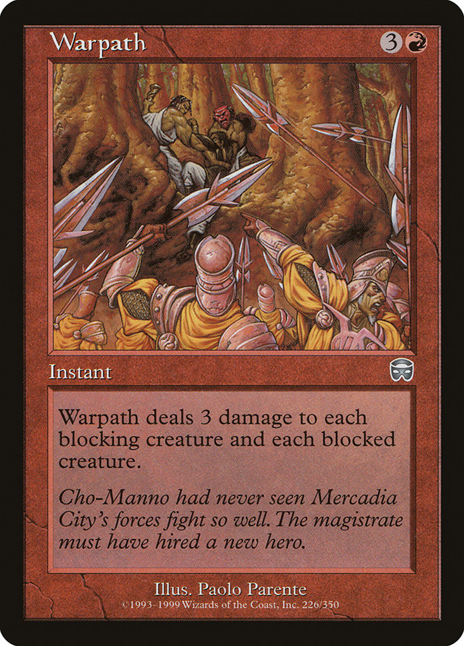 Warpath [Mercadian Masques] | Total Play