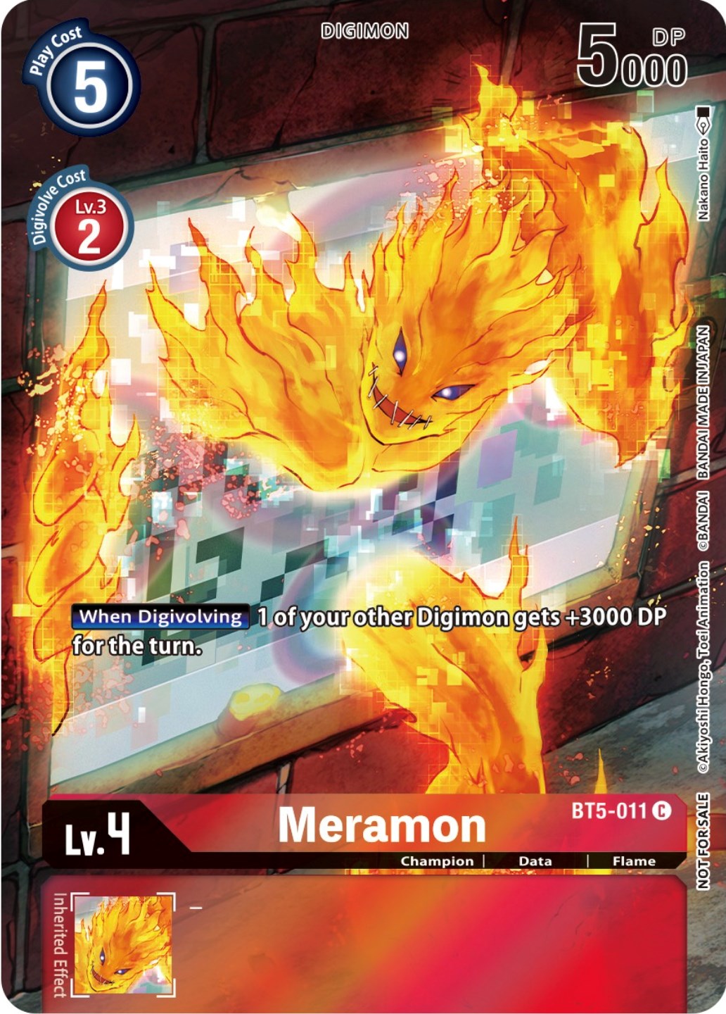 Meramon [BT5-011] (25th Special Memorial Pack) [Battle of Omni Promos] | Total Play