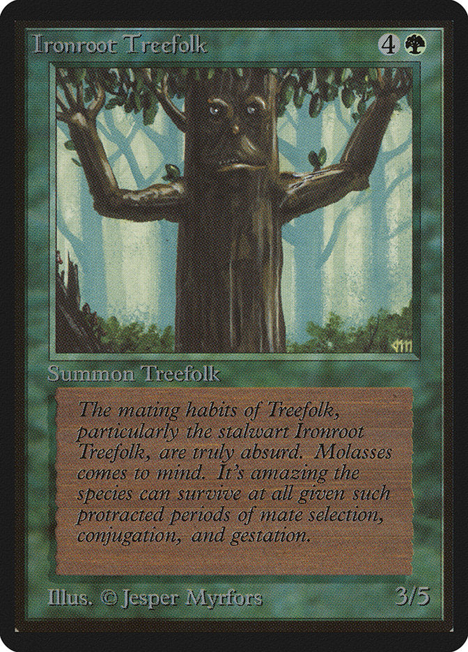 Ironroot Treefolk [Beta Edition] | Total Play